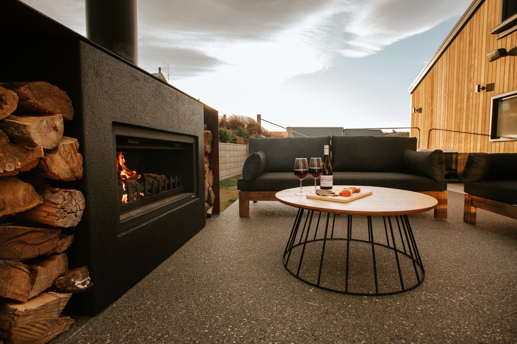 Mini Burton Outdoor Fireplace Products Trendz Outdoors
